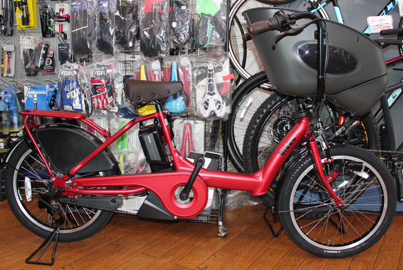 ブリヂストンの子乗せ電動アシスト自転車<br>ビッケ ポーラーeが入荷いたしました。