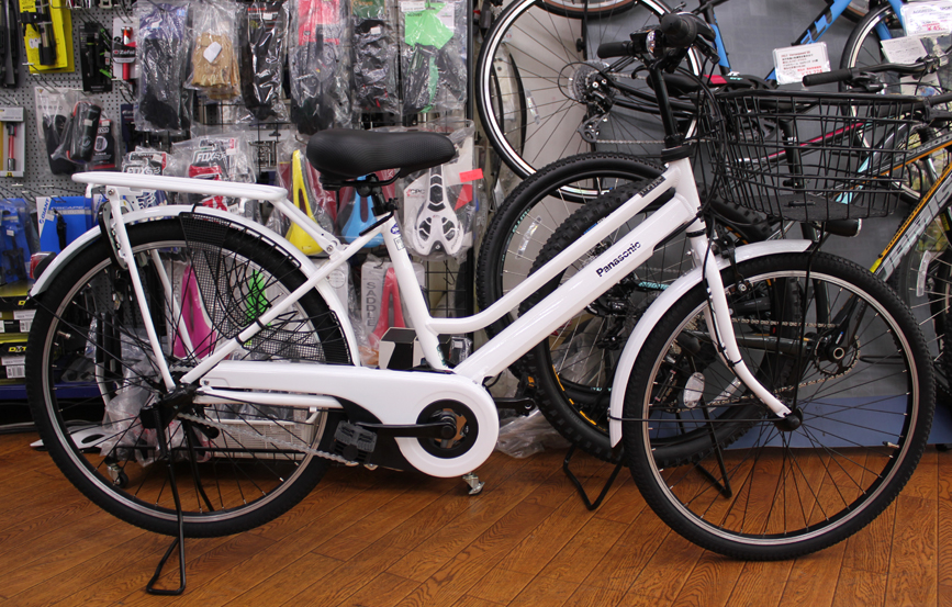 Panasonicの電動自転車<br>ティモ・Sのホワイトが入荷いたしました。