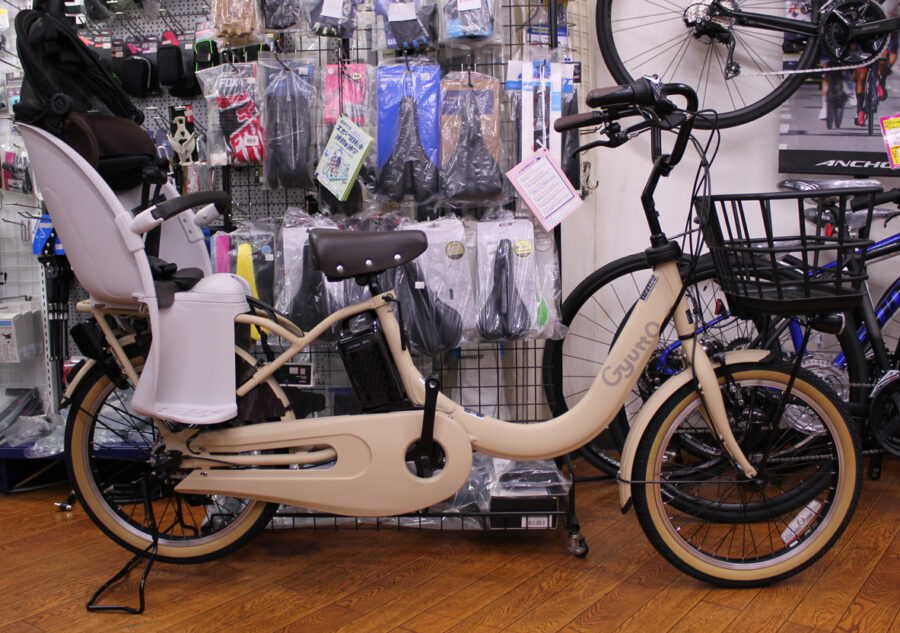 パナソニックの3人乗り対応電動自転車<br>ギュットクルームR・EXが入荷しました！