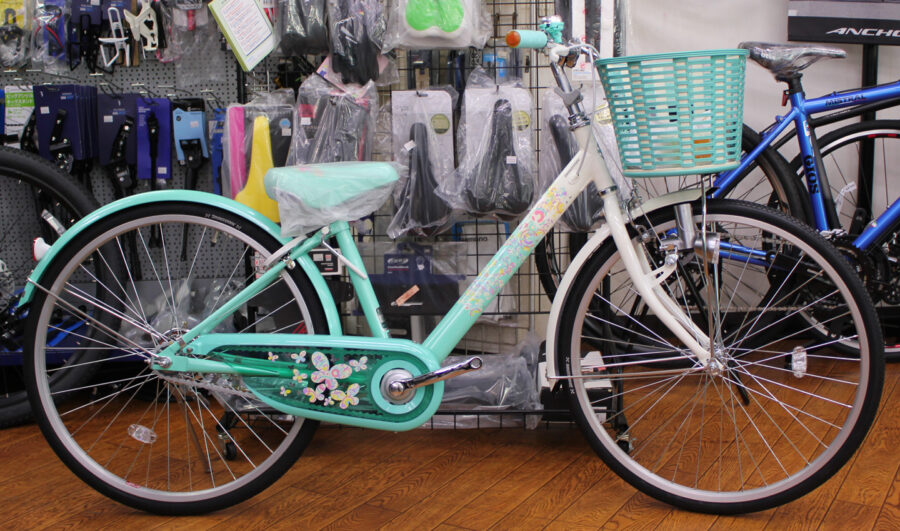 ブリヂストンの女の子用自転車<br>エコパル24が入荷いたしました。