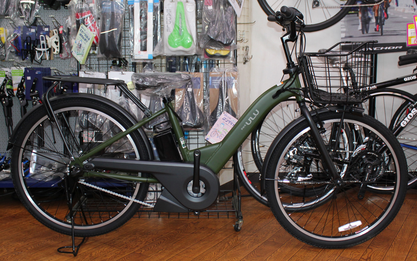 YAMAHAの電動自転車<br>PAS ULU