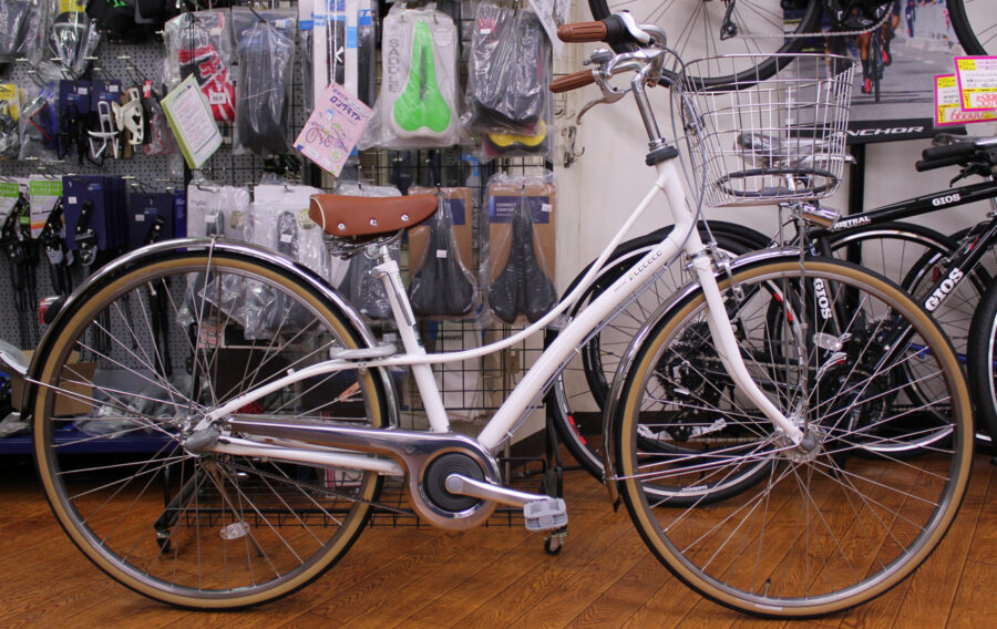 ブリヂストン製のベルト自転車<br>ロココが入荷いたしました。