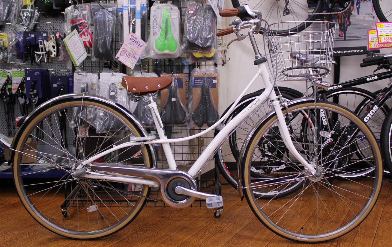 ブリヂストン製のベルト自転車<br>ロココが入荷いたしました。