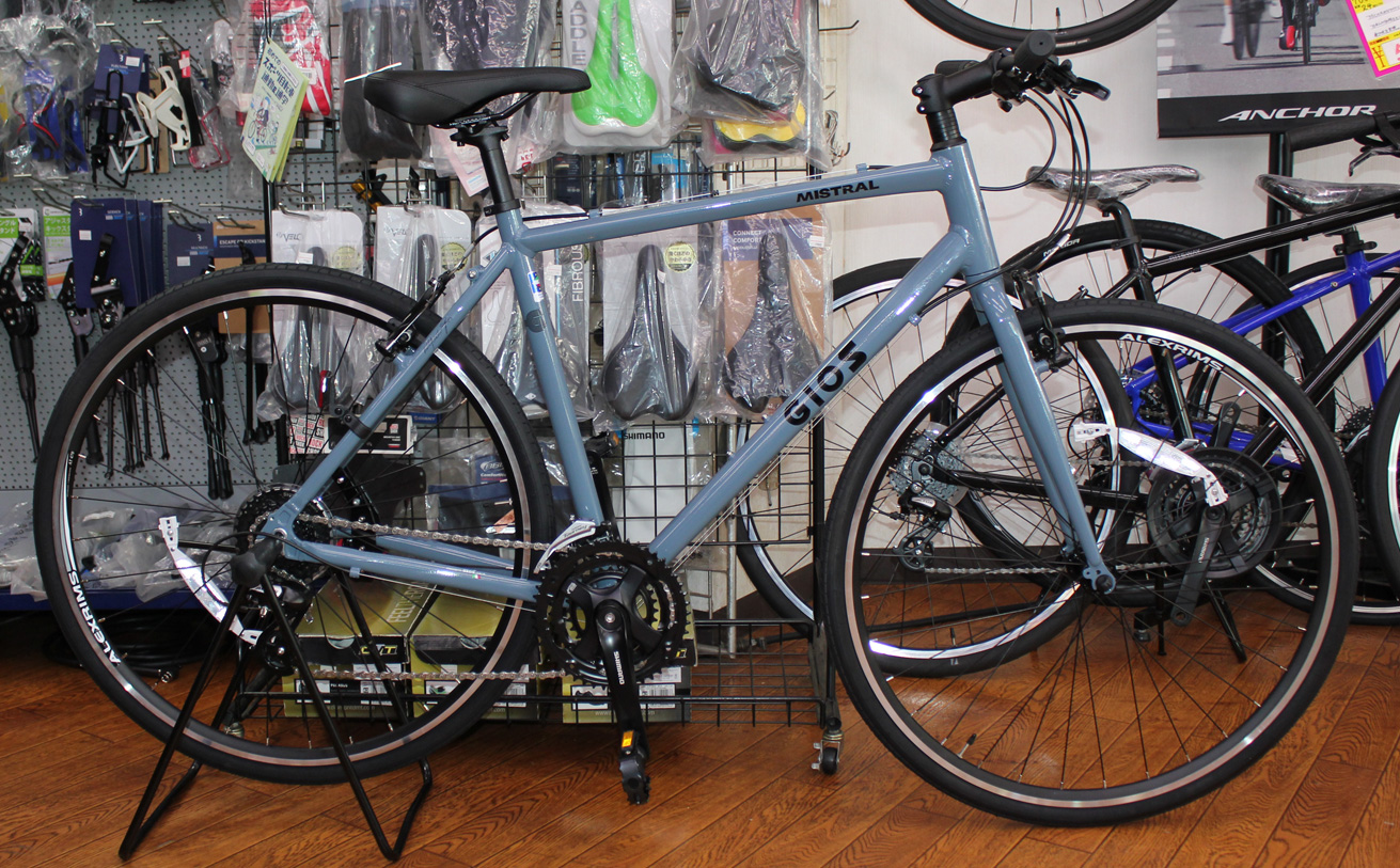 GIOSのクロスバイク<br>MISTRAL ALEXが入荷いたしました。