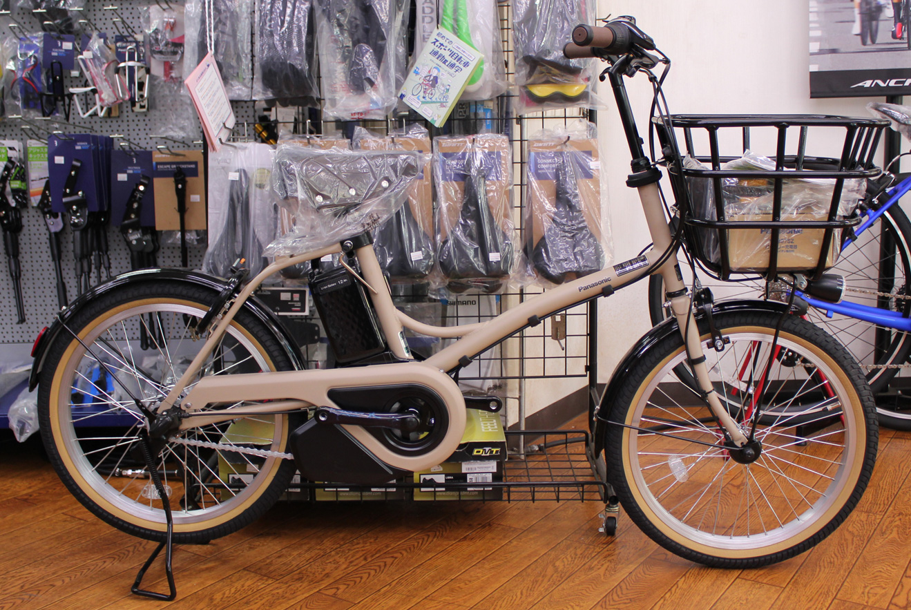 Panasonicのミニベロ電動自転車<br>グリッターが入荷いたしました。